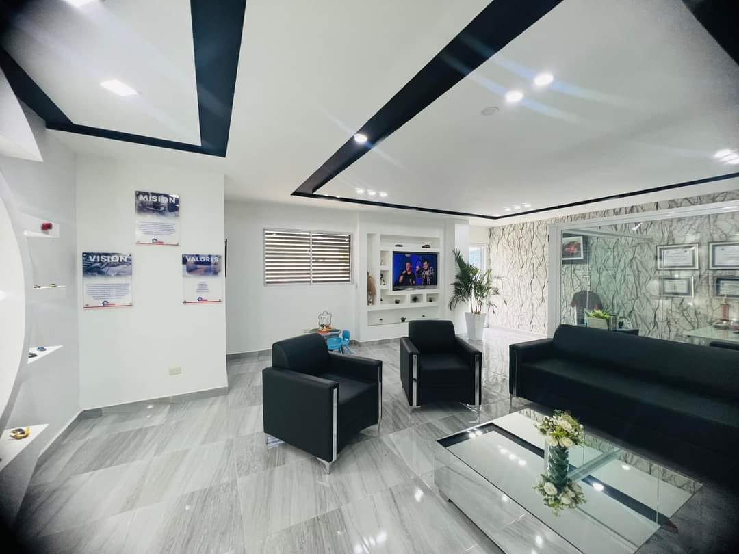 Sala de espera para clientes